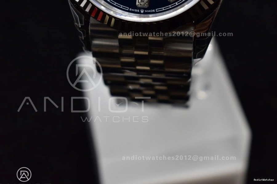 1:1 SmartChoice 904L Blue 126234 VSF VS Diamond Edition 36 400 SS Best Jubilee Steel Bracelet DateJust On Dial 0225